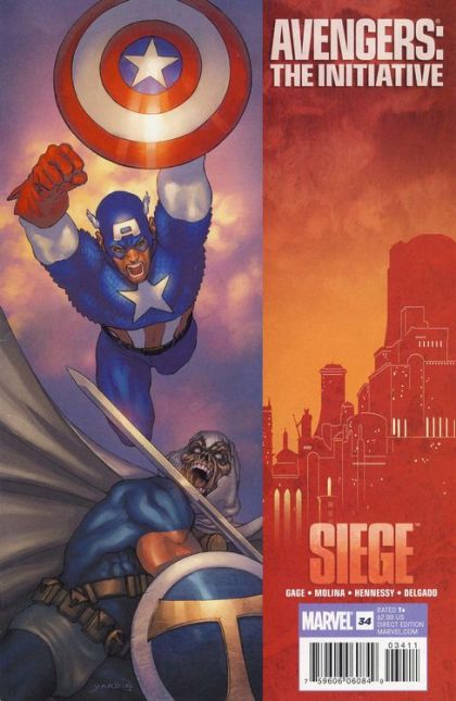 Avengers: The Initiative Siege - The Hammer Falls, Part 2 |  Issue#34 | Year:2010 | Series:  | Pub: Marvel Comics | David Yardin Regular