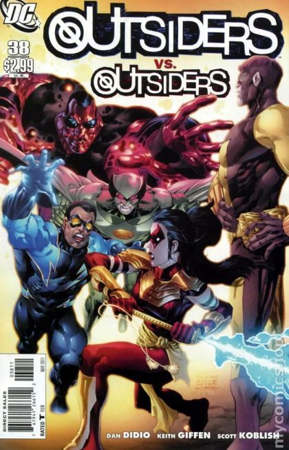 Outsiders, Vol. 4 Beginning of the End |  Issue#38 | Year:2011 | Series: Outsiders | Pub: DC Comics |