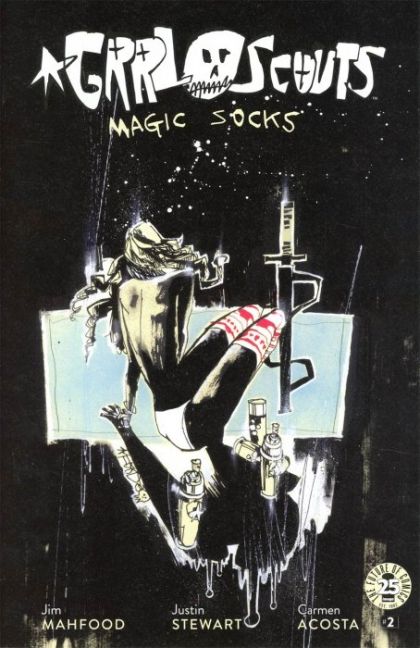 Grrl Scouts: Magic Socks  |  Issue#2A | Year:2017 | Series: Grrl Scouts | Pub: Image Comics | Regular Jim Mahfood Cover