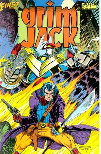 Grimjack Blood and Duty / Munden's Bar: Gwim Bear |  Issue#30 | Year:1987 | Series: Grimjack | Pub: First Comics |