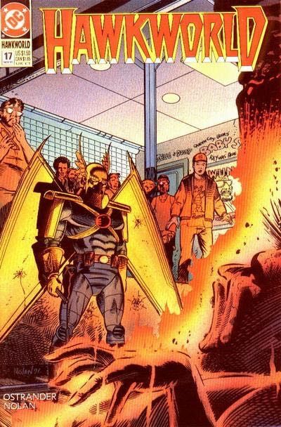 Hawkworld, Vol. 2 The Evil Men Do |  Issue#17 | Year:1991 | Series: Hawkworld | Pub: DC Comics |