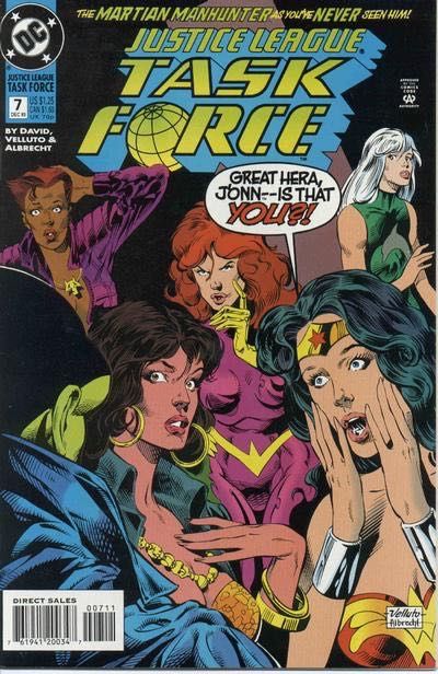 Justice League Task Force Valley Of The Daals! |  Issue#7A | Year:1993 | Series: JLA | Pub: DC Comics | Direct Edition