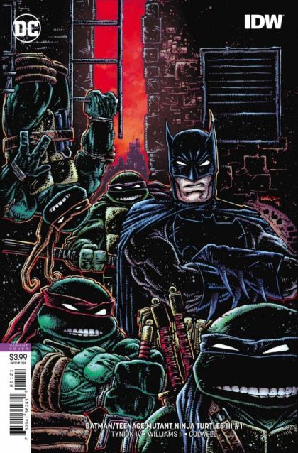 Batman / Teenage Mutant Ninja Turtles III Crisis in a Half Shell, Part 1 |  Issue#1B | Year:2019 | Series:  | Pub: DC Comics | Variant Kevin Eastman Cover