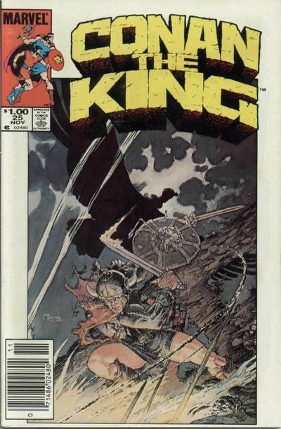 King Conan / Conan the King Daggers / Conan Son Of The Barbarian King |  Issue#25B | Year:1984 | Series: Conan | Pub: Marvel Comics |