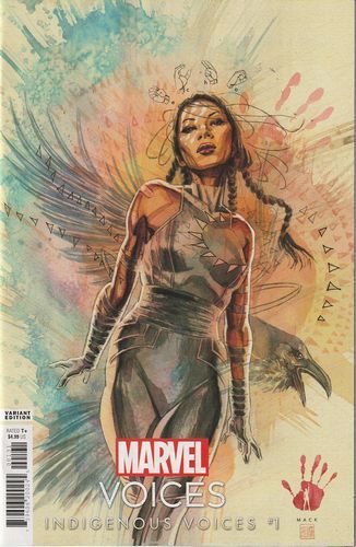 Marvel's Voices: Indigenous Voices The Watcher / Echo: Hitting Back / Mirage: Multifaceted / Silver Fox: Blue Moon / Afterword |  Issue#1C | Year:2020 | Series:  | Pub: Marvel Comics | Variant David Mack Cover
