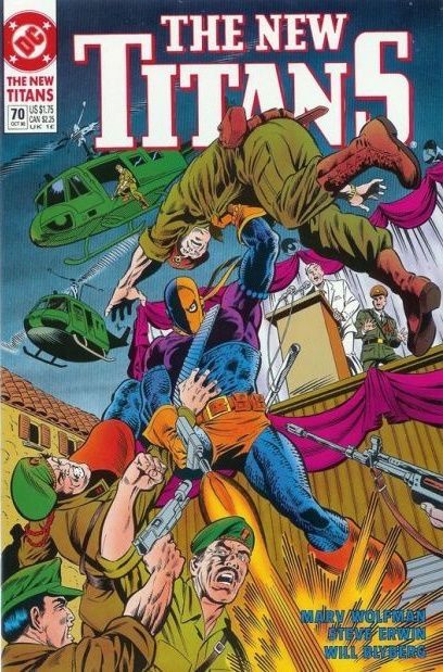 The New Titans Clay Pigeons |  Issue#70 | Year:1990 | Series: Teen Titans | Pub: DC Comics |