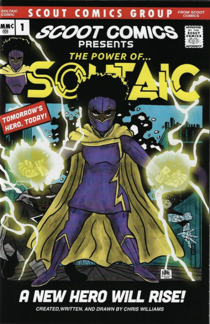 Soltaic  |  Issue#1C | Year:2022 | Series:  | Pub: Scout Comics | ComicTom101/Mill Geek Comics Marvel Premiere Variant