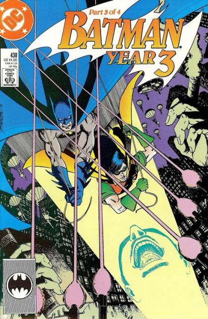 Batman, Vol. 1 Year Three, Part 3 |  Issue#438A | Year:1989 | Series: Batman | Pub: DC Comics | Direct Edition
