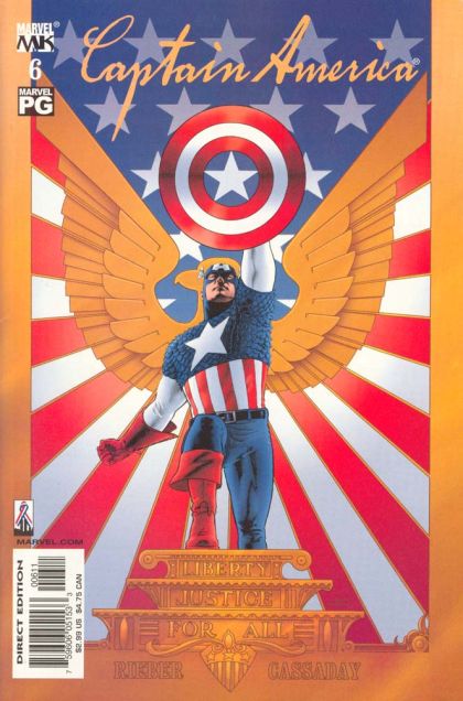 Captain America, Vol. 4 Warlords, Part 3 |  Issue#6A | Year:2002 | Series: Captain America | Pub: Marvel Comics | Direct Edition