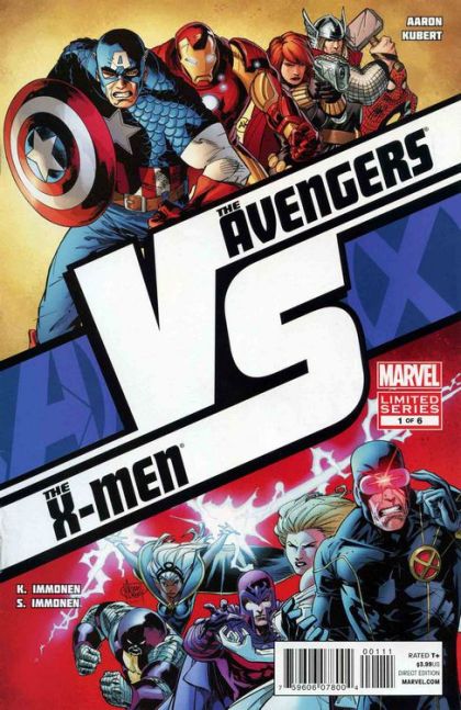 AvX vs. AvX - Magneto Master of Magnetism vs. The Invincible Iron Man / The Thing vs. Namor the Sub-Mariner |  Issue#1A | Year:2012 | Series: Avengers | Pub: Marvel Comics | Regular Adam Kubert Cover