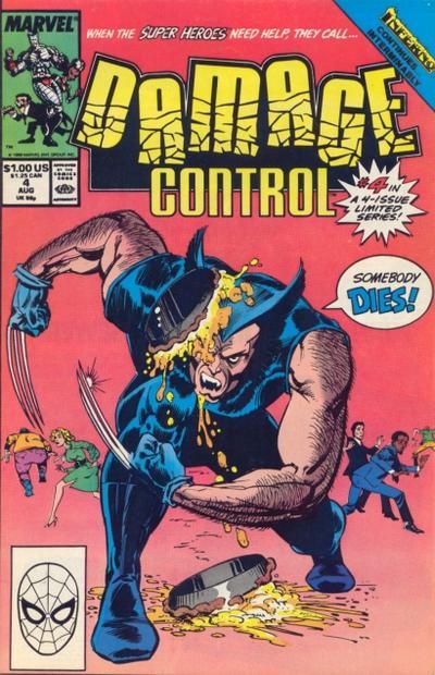 Damage Control, Vol. 1 Inferno - Excessive Farce |  Issue#4A | Year:1989 | Series: Damage Control | Pub: Marvel Comics | Direct Edition