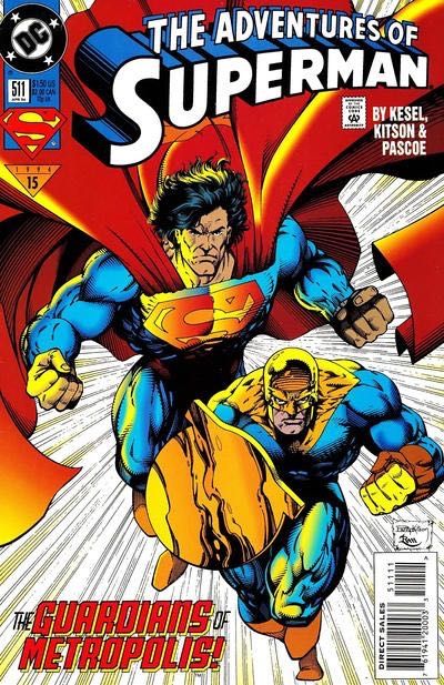 The Adventures of Superman Collision Course |  Issue#511A | Year:1994 | Series: Superman | Pub: DC Comics | Direct Edition