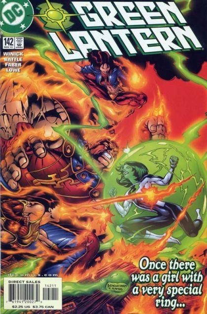 Green Lantern, Vol. 3 House on Fire, House on Fire part 2 |  Issue#142A | Year:2001 | Series: Green Lantern | Pub: DC Comics | Direct Edition