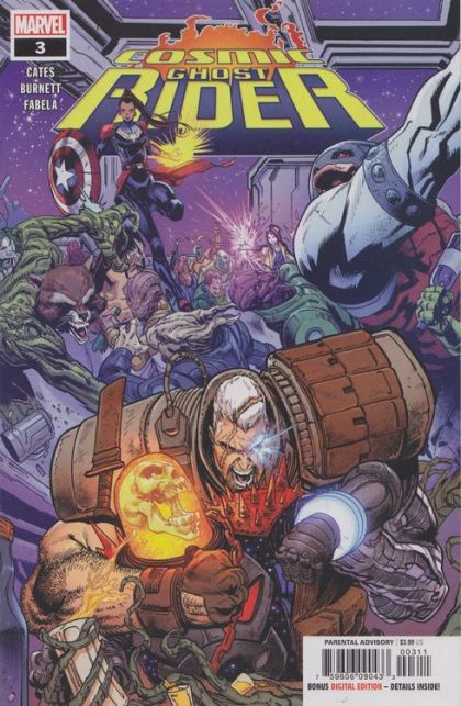 Cosmic Ghost Rider, Vol. 1  |  Issue#3A | Year:2018 | Series:  | Pub: Marvel Comics | Regular Geoff Shaw Cover