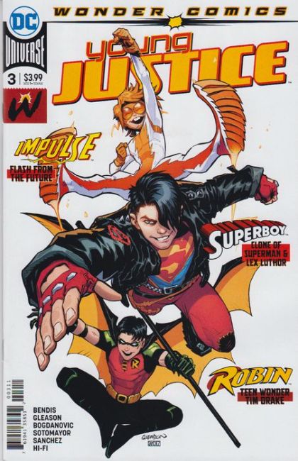 Young Justice, Vol. 3 Seven Crises, Part Three |  Issue#3A | Year:2019 | Series:  | Pub: DC Comics | Regular Patrick Gleason Cover