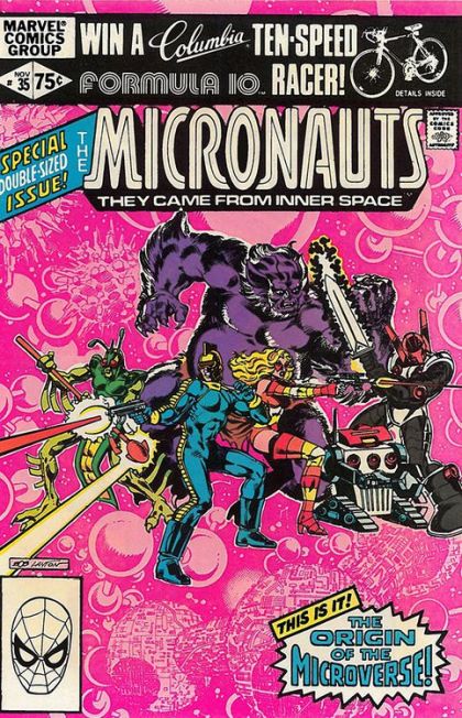 Micronauts, Vol. 1 The Origin Of The Microverse |  Issue#35A | Year:1981 | Series: Micronauts | Pub: Marvel Comics | Direct Edition