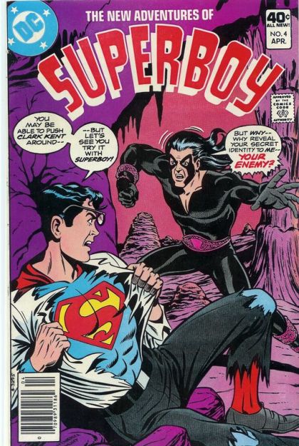 The New Adventures of Superboy Look At Me, World-- I'm Astralad |  Issue#4B | Year:1980 | Series: Superman | Pub: DC Comics | Newsstand Edition