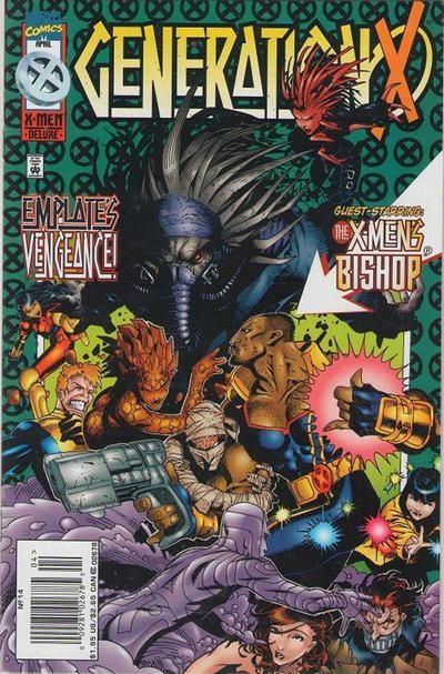 Generation X, Vol. 1 Jubilee's Top Ten Reasons Why Emplate Is A Loser! |  Issue#14B | Year:1996 | Series: Generation X | Pub: Marvel Comics | Newsstand Edition