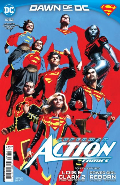 Action Comics, Vol. 3 House of Metallo; Home Again, Part Two; Power Girl: Head Like a Whole, Part Two |  Issue#1052A | Year:2023 | Series: Superman | Pub: DC Comics | Steve Beach Regular