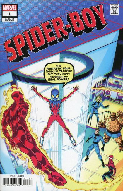 Spider-Boy, Vol. 1 “Solo Run” / “” |  Issue#1E | Year:2023 | Series:  | Pub: Marvel Comics | Luciano Vecchio Variant