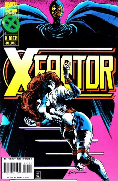 X-Factor, Vol. 1 Reaching Out To Yesterday |  Issue#115A | Year:1995 | Series: X-Factor | Pub: Marvel Comics | Direct Deluxe Edition