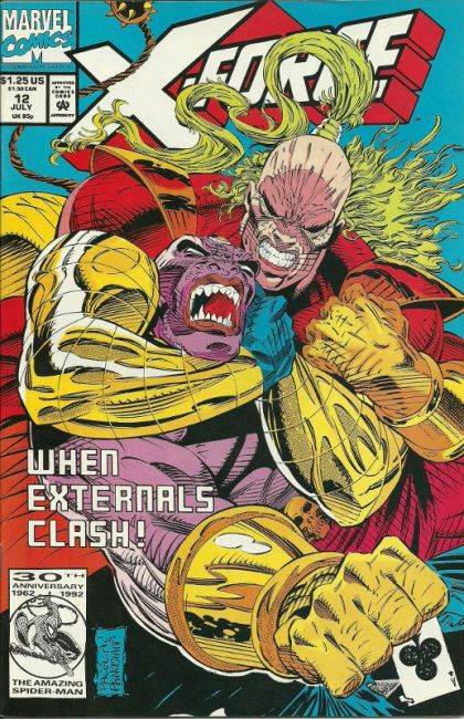 X-Force, Vol. 1 Traitors to the Cause |  Issue#12A | Year:1992 | Series: X-Force | Pub: Marvel Comics | Direct Edition