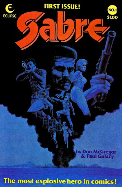 Sabre Slow Fade of an Endangered Species, Slow Fade of an Endangered Species Part 1 |  Issue#1 | Year:1982 | Series:  | Pub: Eclipse Comics |