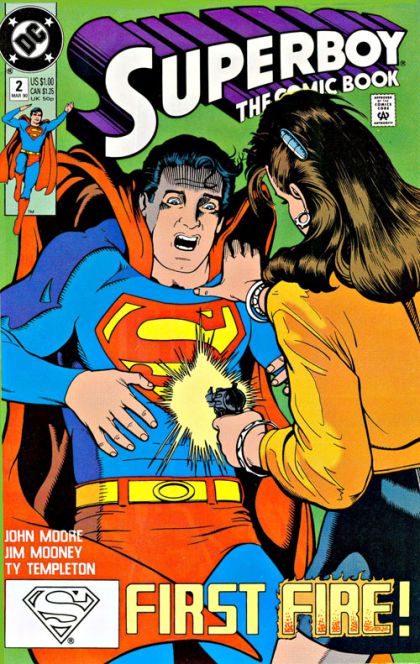 Superboy, Vol. 2 Jokes My Father Never Told Me |  Issue#2A | Year:1990 | Series: Superboy | Pub: DC Comics | Direct Edition