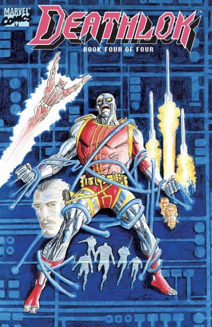 Deathlok, Vol. 1 Ryker's Island |  Issue#4A | Year:1990 | Series: Deathlok | Pub: Marvel Comics |