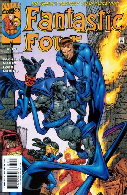 Fantastic Four, Vol. 3 Things Change |  Issue#39A | Year:2001 | Series: Fantastic Four | Pub: Marvel Comics | Direct Edition