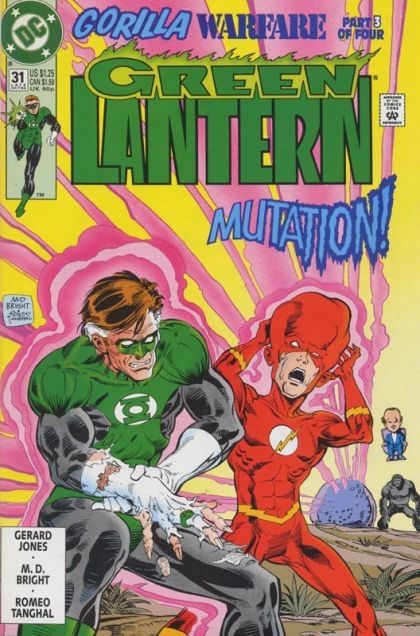Green Lantern, Vol. 3 Gorilla Warfare - Part 3: Gone Ape! |  Issue#31A | Year:1992 | Series: Green Lantern | Pub: DC Comics | Direct Edition