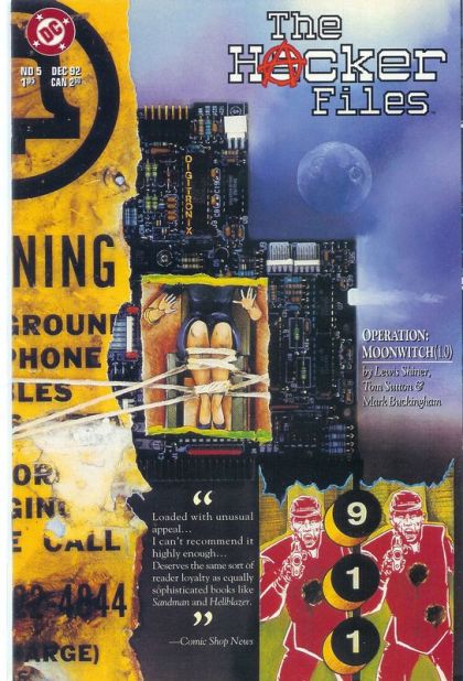 The Hacker Files Operation Moon Witch, pt 1 |  Issue#5 | Year:1992 | Series:  | Pub: DC Comics |