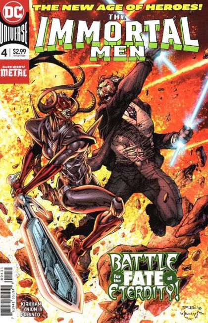 Immortal Men The End of Forever, Part Four |  Issue#4 | Year:2018 | Series:  | Pub: DC Comics |