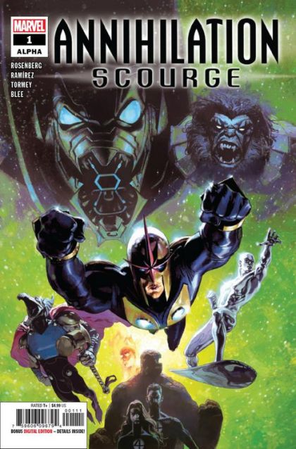 Annihilation: Scourge - Alpha, Vol. 1  |  Issue#1A | Year:2019 | Series:  | Pub: Marvel Comics | Regular Josemaria Casanovas Cover