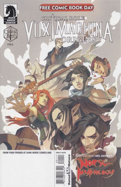 Free Comic Book Day 2020 (Critical Role Vox Machina - Origins / Neil Gaiman's Norse Mythology) Animals; Prologue |  Issue#1 | Year:2020 | Series:  | Pub: Dark Horse Comics |
