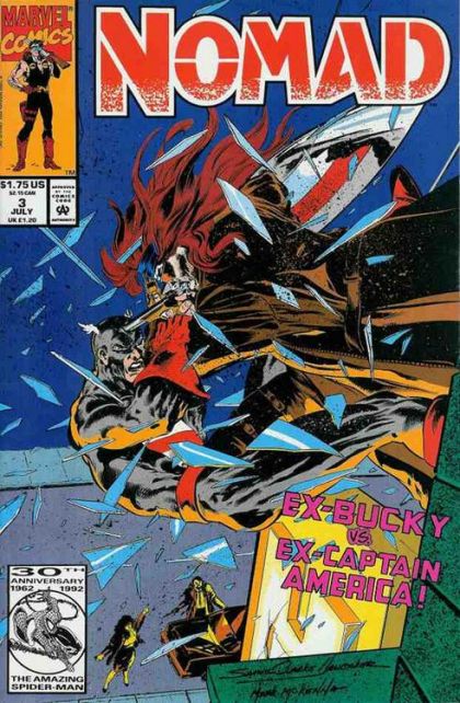 Nomad, Vol. 2 The Agent Of Questionable Ethics |  Issue#3A | Year:1992 | Series: Nomad | Pub: Marvel Comics | Direct Edition