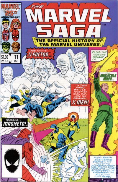 The Marvel Saga Book Xi:  Days of Power! |  Issue#11A | Year:1986 | Series:  | Pub: Marvel Comics | Direct Edition