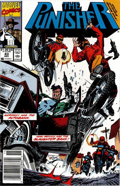 The Punisher, Vol. 2 Border Run |  Issue#43B | Year:1990 | Series: Punisher | Pub: Marvel Comics |
