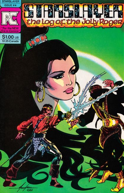 Starslayer, Vol. 1  |  Issue#4 | Year:1982 | Series: Starslayer | Pub: First Comics |