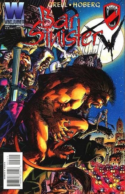 Bar Sinister Bug Juice and Jabbersnatch |  Issue#2 | Year:1995 | Series: Jon Sable | Pub: Acclaim Comics | Cvr Grell