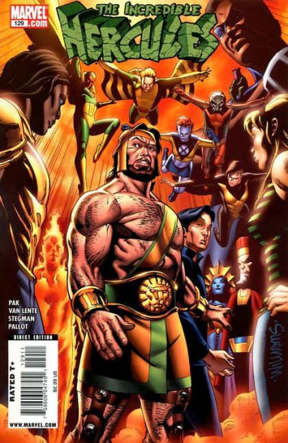 Incredible Hercules The Descent |  Issue#129 | Year:2009 | Series: Hercules | Pub: Marvel Comics |