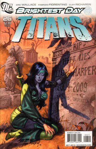 Titans, Vol. 2 Brightest Day - Suffer the Children |  Issue#26A | Year:2010 | Series: Teen Titans | Pub: DC Comics | Fabrizio Fiorentino Regular Cover