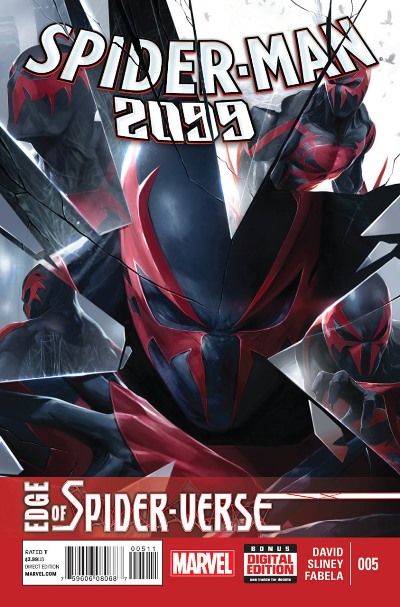 Spider-Man 2099, Vol. 2 Edge of Spider-Verse  |  Issue#5A | Year:2014 | Series:  | Pub: Marvel Comics | Regular Francesco  Mattina Cover