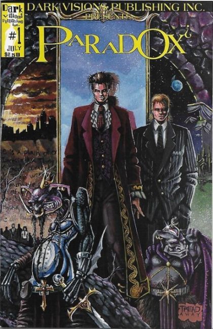 Dark Visions Publishing Inc. Paradox / The Enforcers / The Fever |  Issue#1 | Year: | Series:  | Pub: Dark Visions |