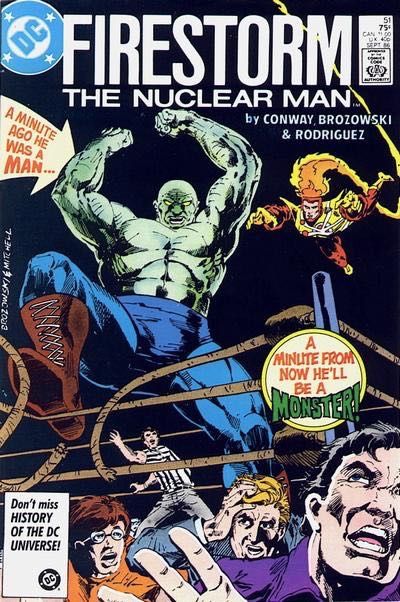 Firestorm, the Nuclear Man, Vol. 2 (1982-1990) Collision Course |  Issue#51A | Year:1986 | Series: Firestorm | Pub: DC Comics |