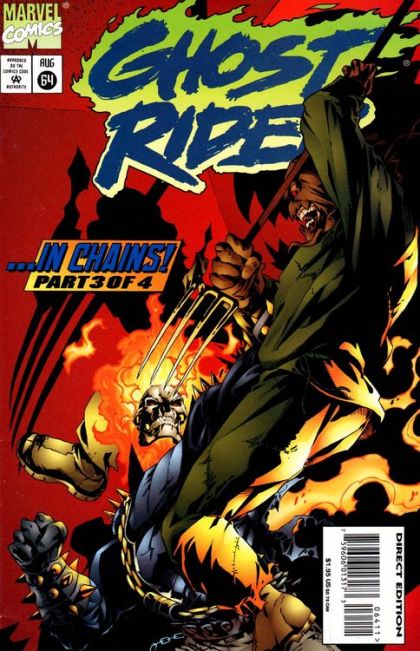 Ghost Rider, Vol. 2 In Chains, Part 3: Countdown |  Issue#64A | Year:1995 | Series: Ghost Rider | Pub: Marvel Comics |