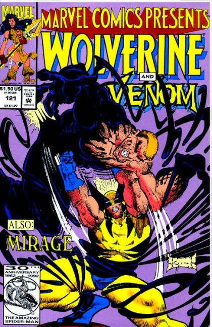Marvel Comics Presents, Vol. 1 Claws and Webs, Part 5: Dream Scars; Of Faith and Fable; And Let There Be Light...Part 3: The Bride of Grimbat; Civil Disabilities |  Issue#121A | Year:1992 | Series:  | Pub: Marvel Comics | Direct Edition
