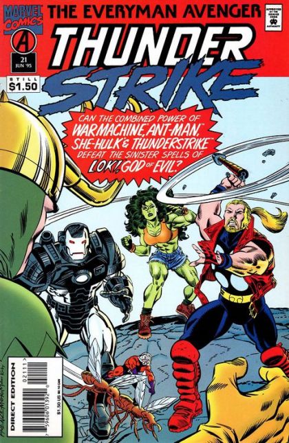 Thunderstrike, Vol. 1 Pacts Of Vengeance:; The Legacy! |  Issue#21 | Year:1995 | Series:  | Pub: Marvel Comics |