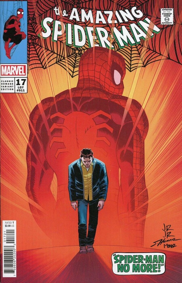 The Amazing Spider-Man, Vol. 6 | Issue#17 | Year: 2023 | Pub: Marvel Comics | Classic Homage Variant