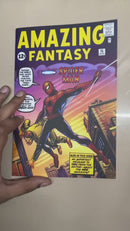 (1st Book of Spiderman) Reprint Edition of Amazing Fantasy Spiderman